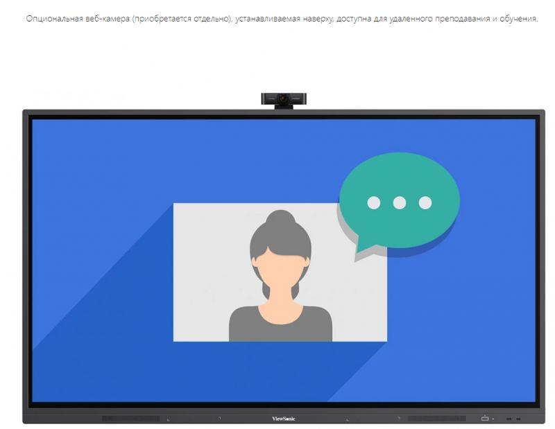ViewSonic IFP7550-3 Touch 75" Black